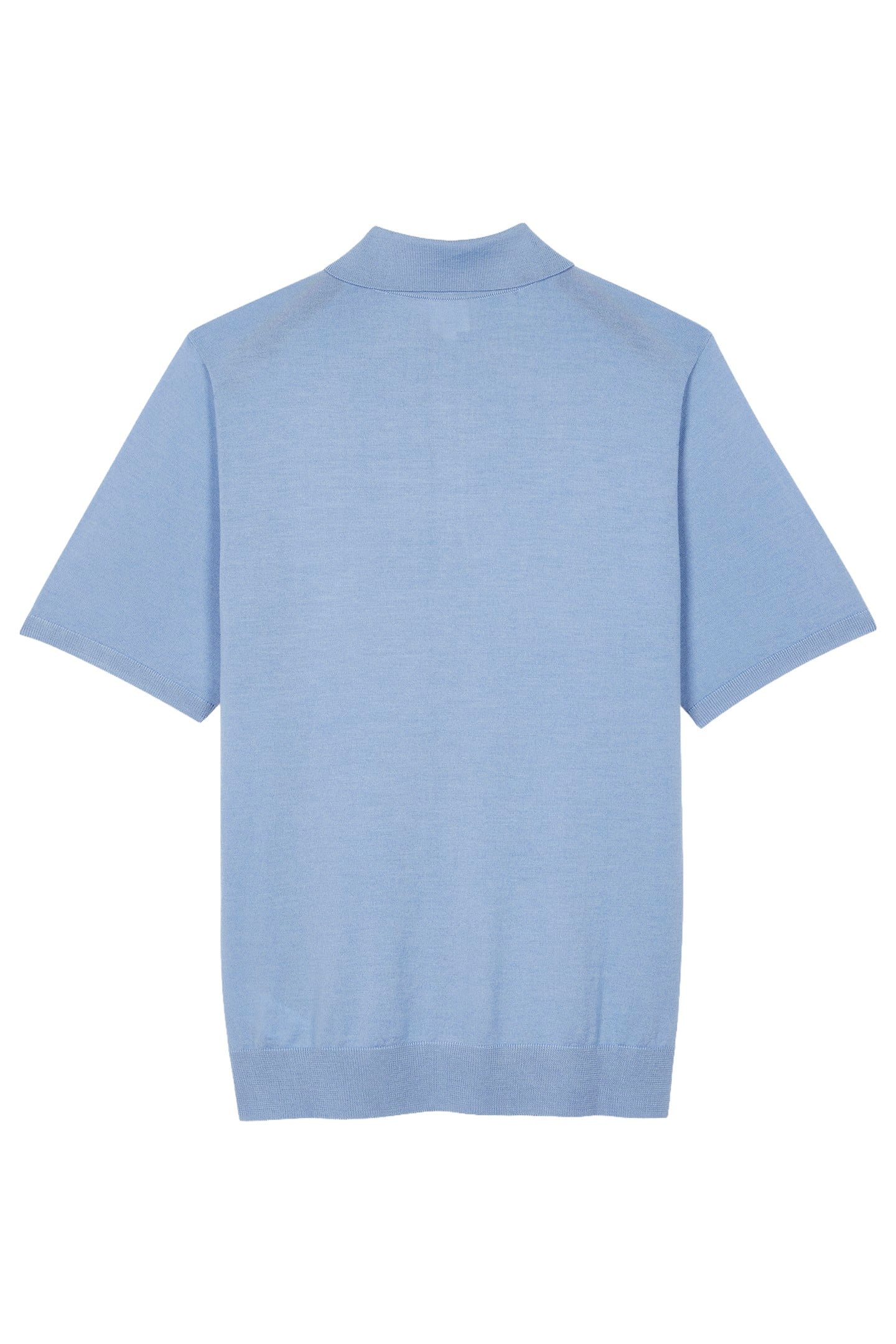 MENS SWEATER SS POLO BLUE 5