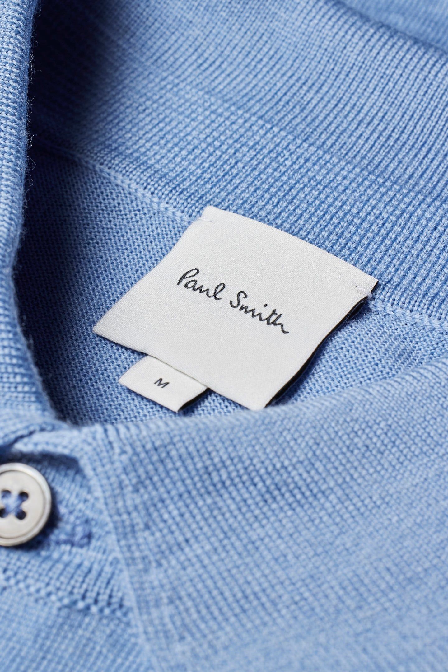 MENS SWEATER SS POLO BLUE 9
