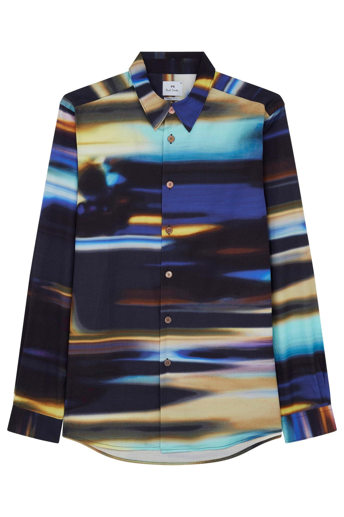 MENS LS REGULAR FIT BD SHIRT VERY DARK NAVY 1