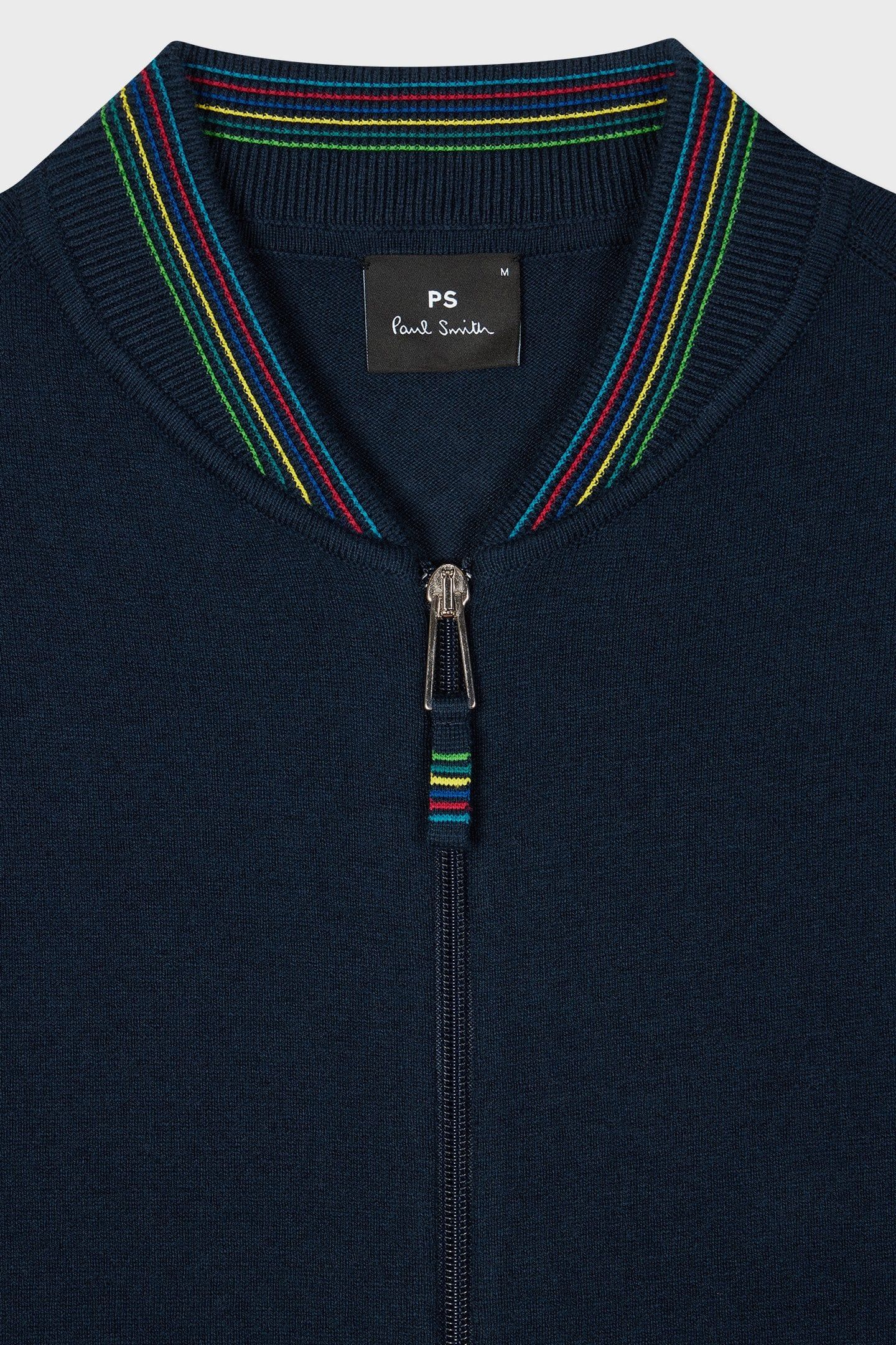 MENS CARDIGAN ZIP THRU VERY DARK NAVY 2