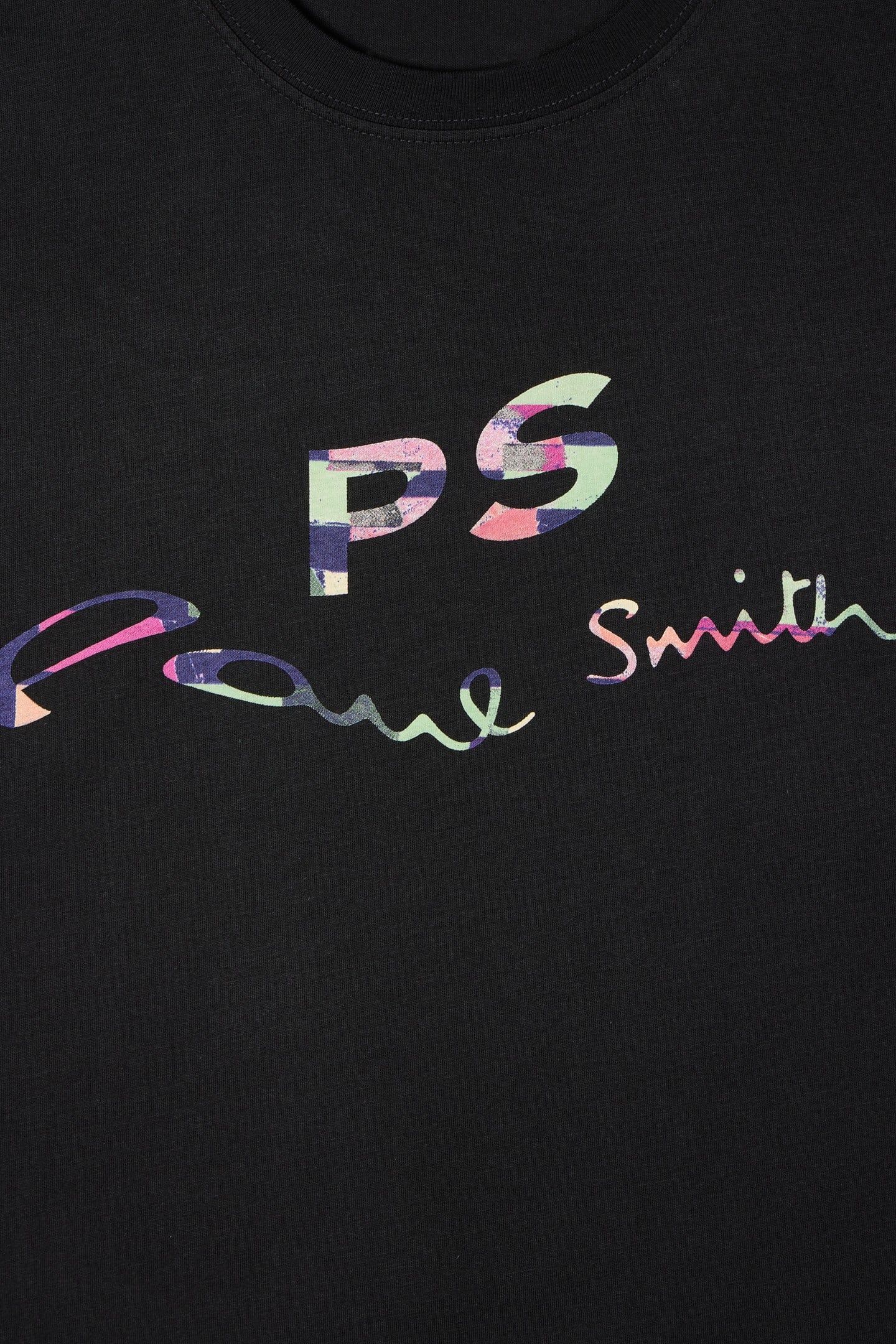 MENS REG FIT SS T SHIRT PS PAUL SMITH BLACK 2