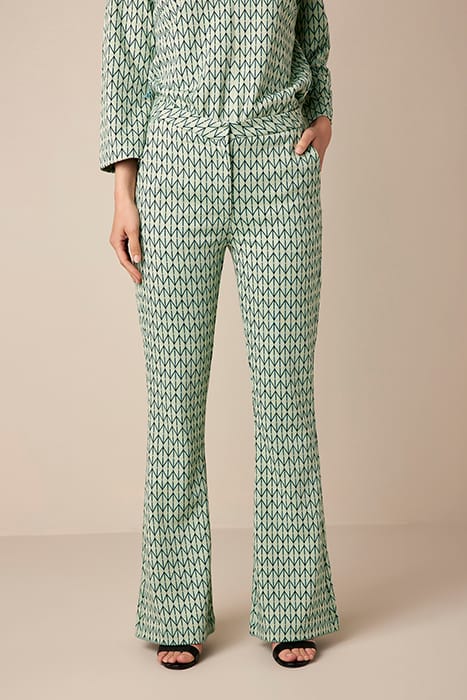 TROUSER GRAPHIC JACQUARD SOFT REEF 1