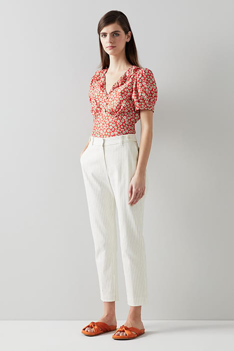 BREE STRAIGHT JEANS  WHITE 1