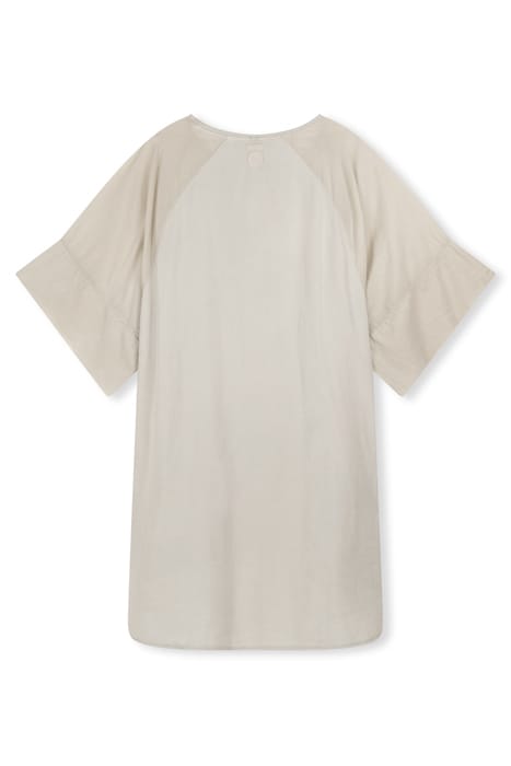 OVERSIZED KIMONO DRESS PARTY SILVER 5