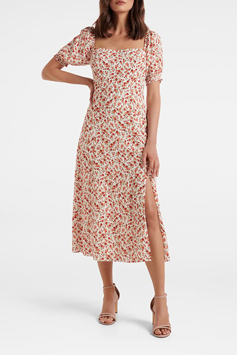 BRIANNA PRINTED MIDI DRESS ASHBURN DITSY 1