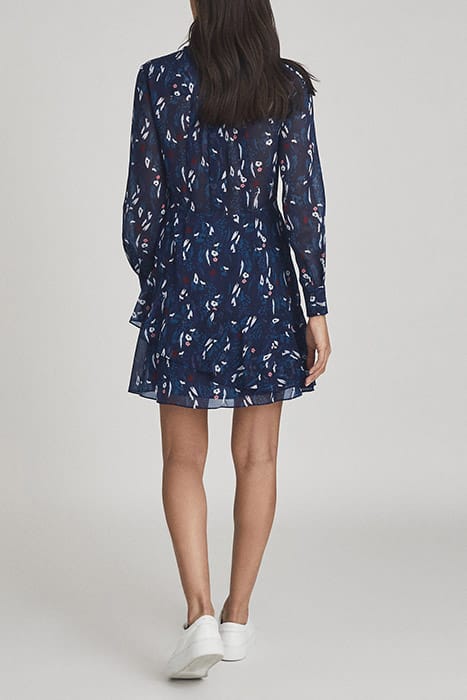 MARIS MINI DRESS TEAL 2