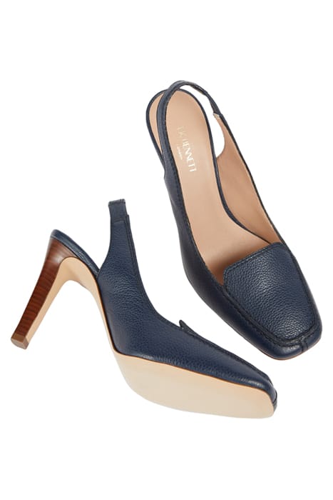 GEORGIE SANDAL NAVY 3