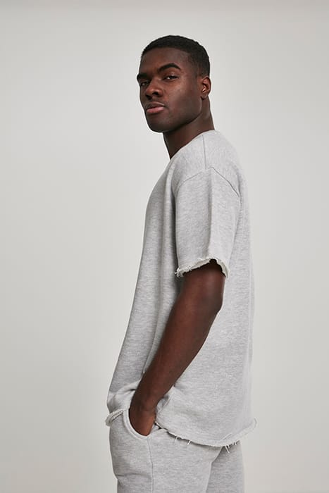 HERRINGBONE TERRY TEE LIGHTGREY 8