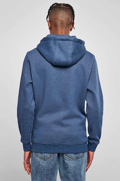 BASIC MELANGE HOODY BLUELIGHTMELANGE 3