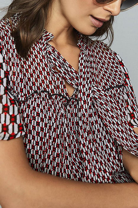 MANUELLA RED MINI DRESS 6