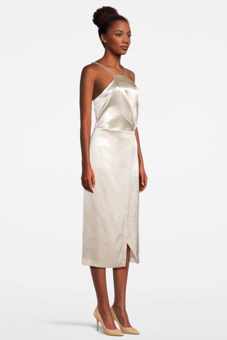 PAOLA GOLD MIDI DRESS 3