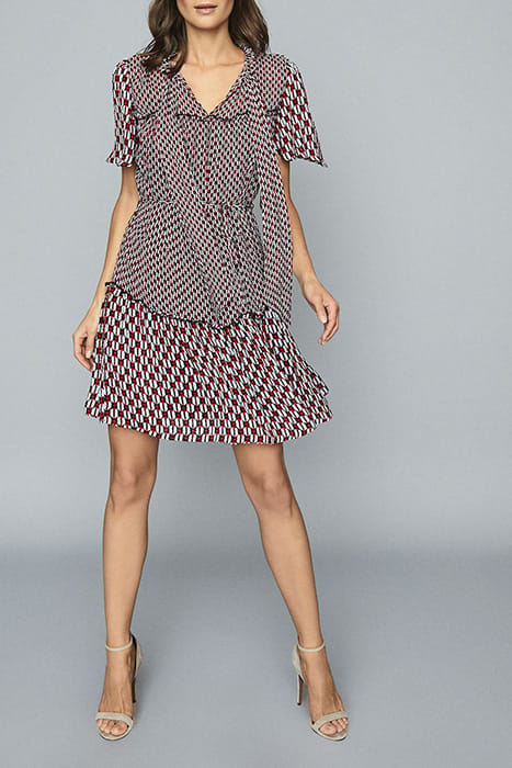 MANUELLA RED MINI DRESS 2