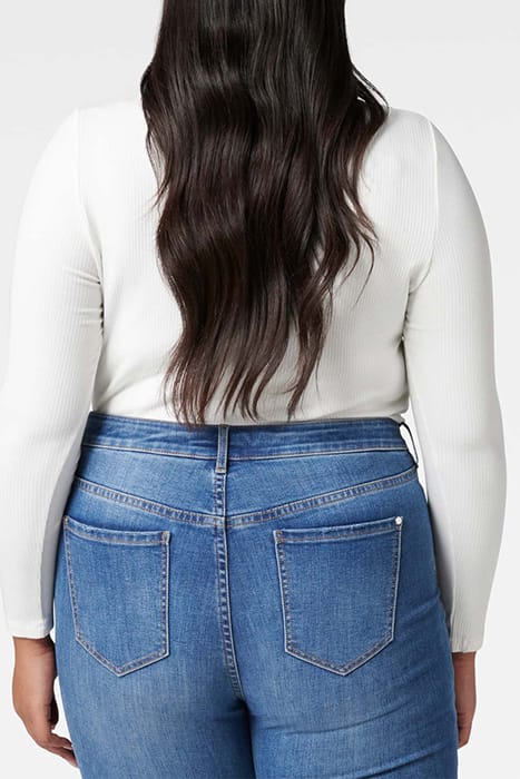 SIENNA CURVE SCOOP NECK LONG SLEEVE PORCELAIN 3