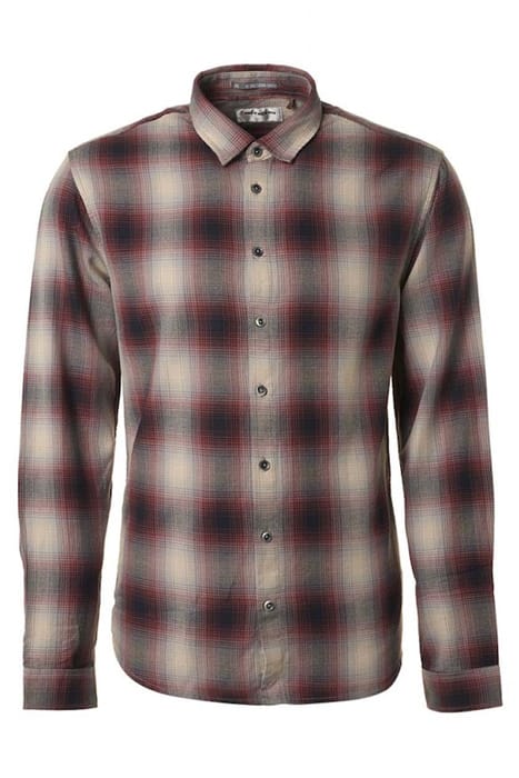 SHIRT CHECK RESPONSIBLE CHOICE BRANDY 1