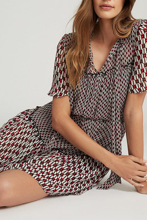 MANUELLA RED MINI DRESS 5