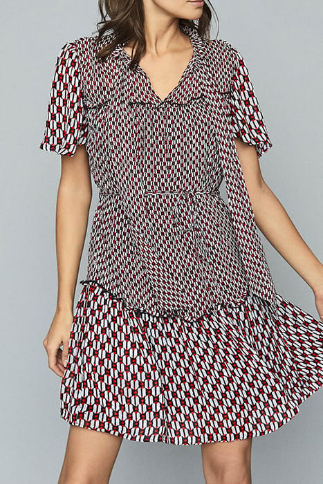 MANUELLA RED MINI DRESS 1