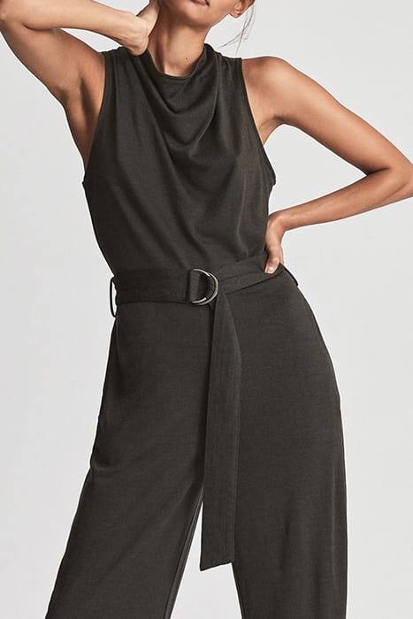 MILO DARK GREEN JUMPSUIT — REGULAR FIT 4