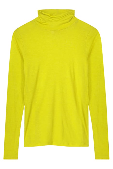 TOP TURTLENECK WOOL BLEND JERSEY CITRUS 1