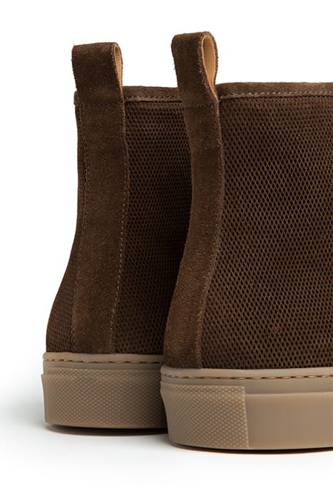 BROWN HIGH TOP SNEAKER 2