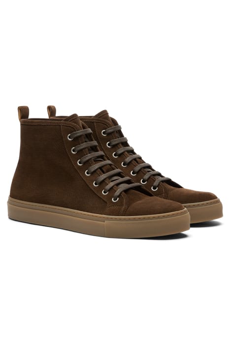 BROWN HIGH TOP SNEAKER 1