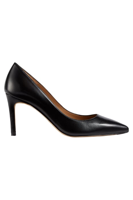 FLORET COURT HEEL BLACK 1