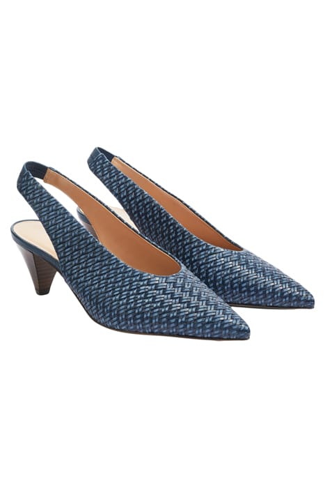 PAISLEY SANDAL NAVY 2
