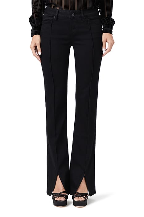 SLOANE FRONT SEAMS AND SLIT BLACK SHADOW 1