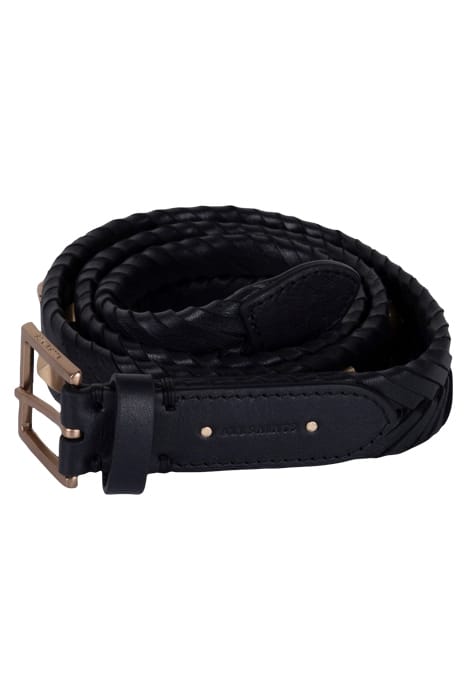 ATHENA WOVEN STUD BE BLACK/WARM BRASS 2