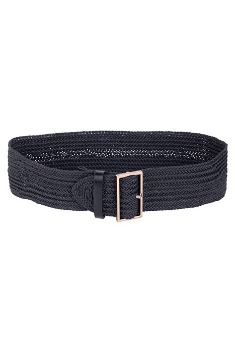 LARISA WIDE WOVEN BE BLACK/WARM BRASS 1