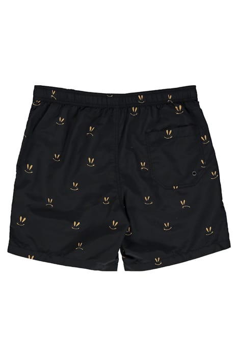EMOTIVE SWIMSHORT JET BLACK/YELLOW 2