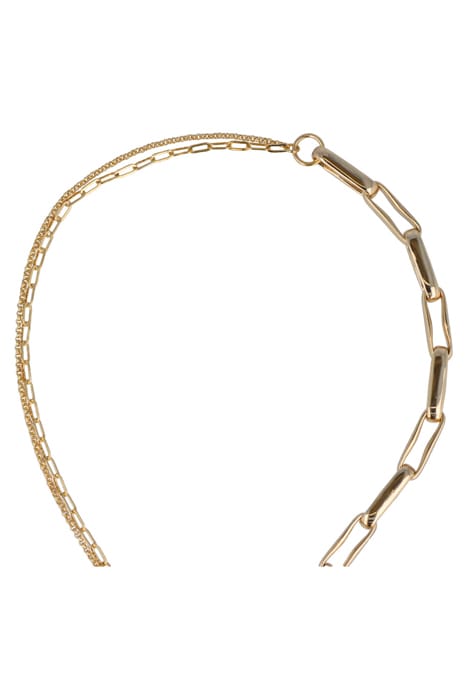 DIVINE PEARL NECKLACE PEARL + GOLD CREAM 5