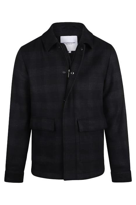 WOOL BOMBER NAVY 1