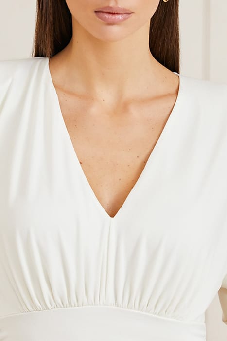 MARCIANO BY GUESS BILLIE KNIT TOP PALE BLOUSE PEARL 4