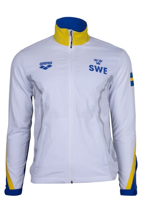 UNISEX SWEDEN WARM UP JACKET WHITE ROYAL 7