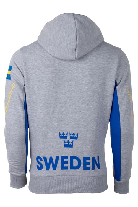 UNISEX SWEDEN HOODIE MEDIUM GREY MELANGE ROYAL 8