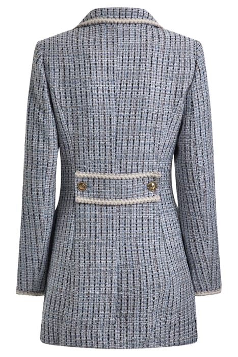 MARCIANO BY GUESS PROVENCE BLAZER REMARKABLE BLUE TWEE 6