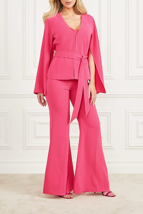 MARCIANO BY GUESS JULIA WIDE LEG PANT JEALOUS PINK 4