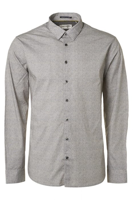 SHIRT STRETCH ALLOVER PRINTED BLUE 1