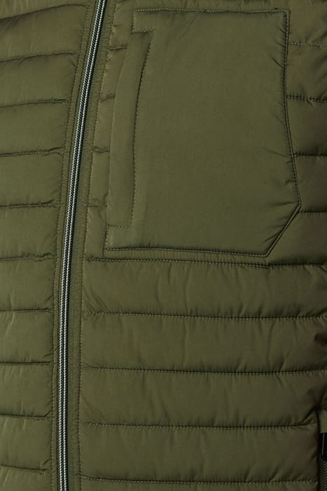 BODYWARMER PADDED ARMY 6