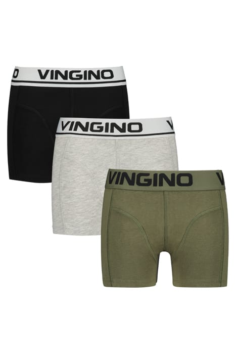 BOXER (3-PACK) GREY MELEE 2