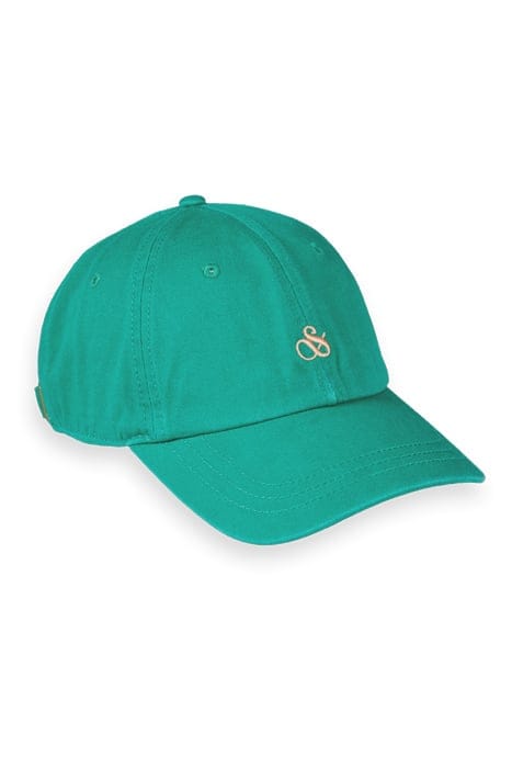 TWILL LOGO CAP AMAZON GREEN 1