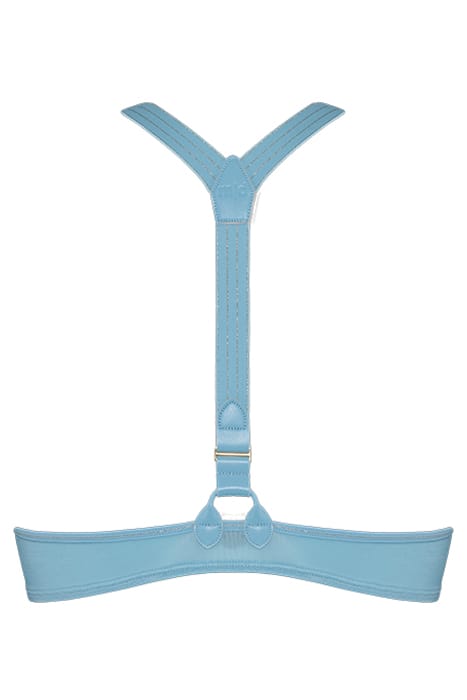GLORIA AIRY BLUE AND GOLD PUSH UP BRA 4