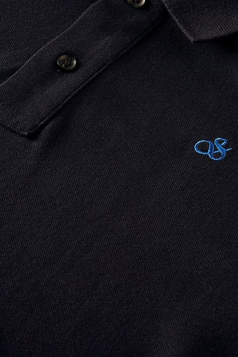 ESSENTIALS - ORGANIC COTTON PIQUE POLO NIGHT 3