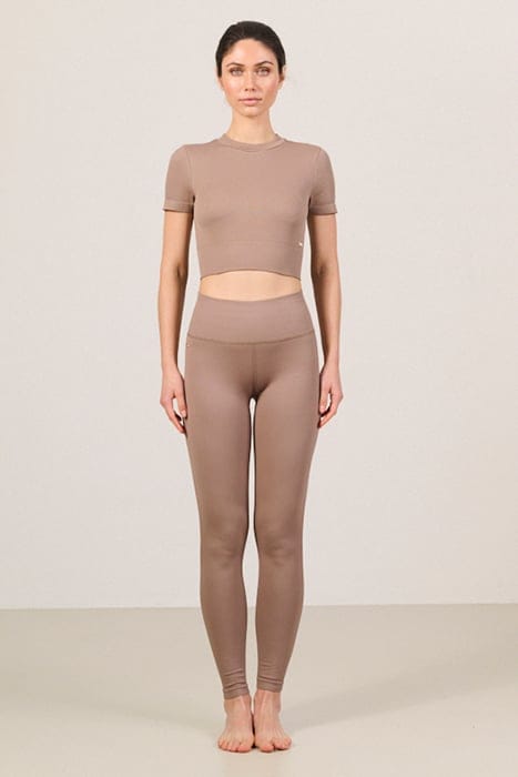 LUNA SCULPT SEAMLESS HIGH-WAISTED RIB LEGGING FOSSIL 3