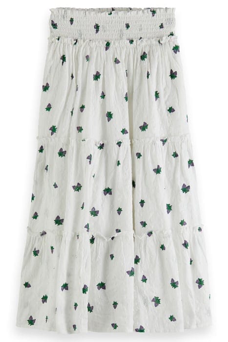 ALL-OVER PRINTED GRAPE MAXI SKIRT MINI GRAPE 1
