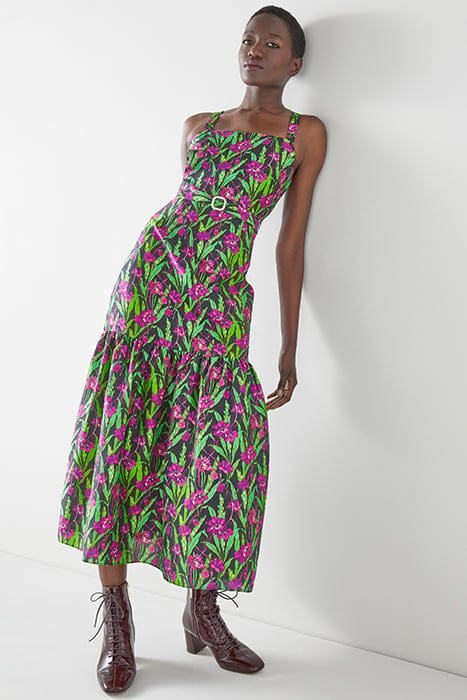 ESSIE MULTI MIDI DRESS MULTICOLOR 5