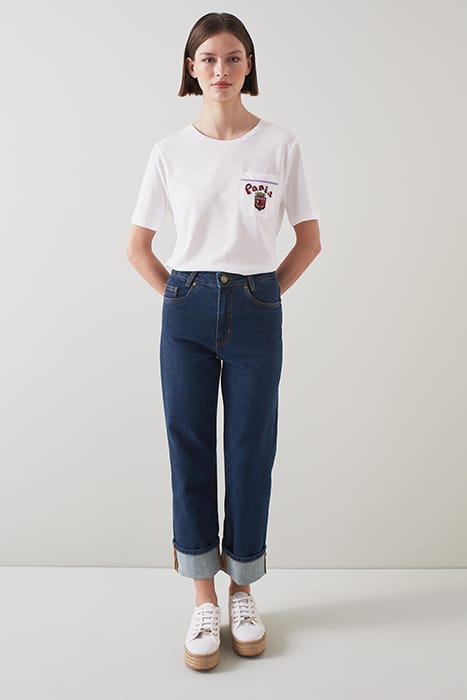 MELLE STRAIGHT JEANS INDIGO 1