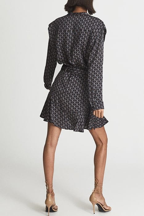 KERRY-NON PRINT FLIPPY MINI DRESS 3