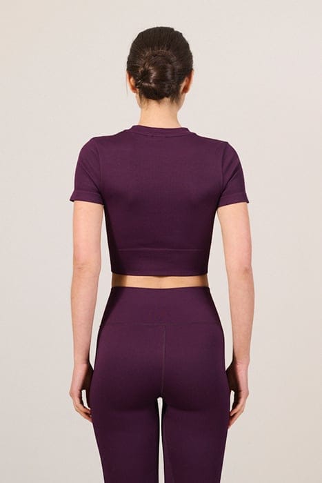 LUNA SCULPT RIB SHORTSLEEVE WINTER BLOOM 2