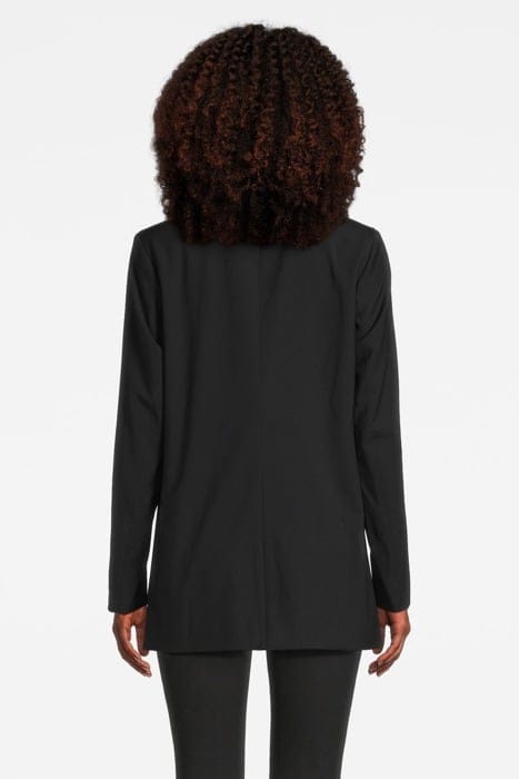 DOUBLE BREASTED TAILORED BLAZER BLACK 2